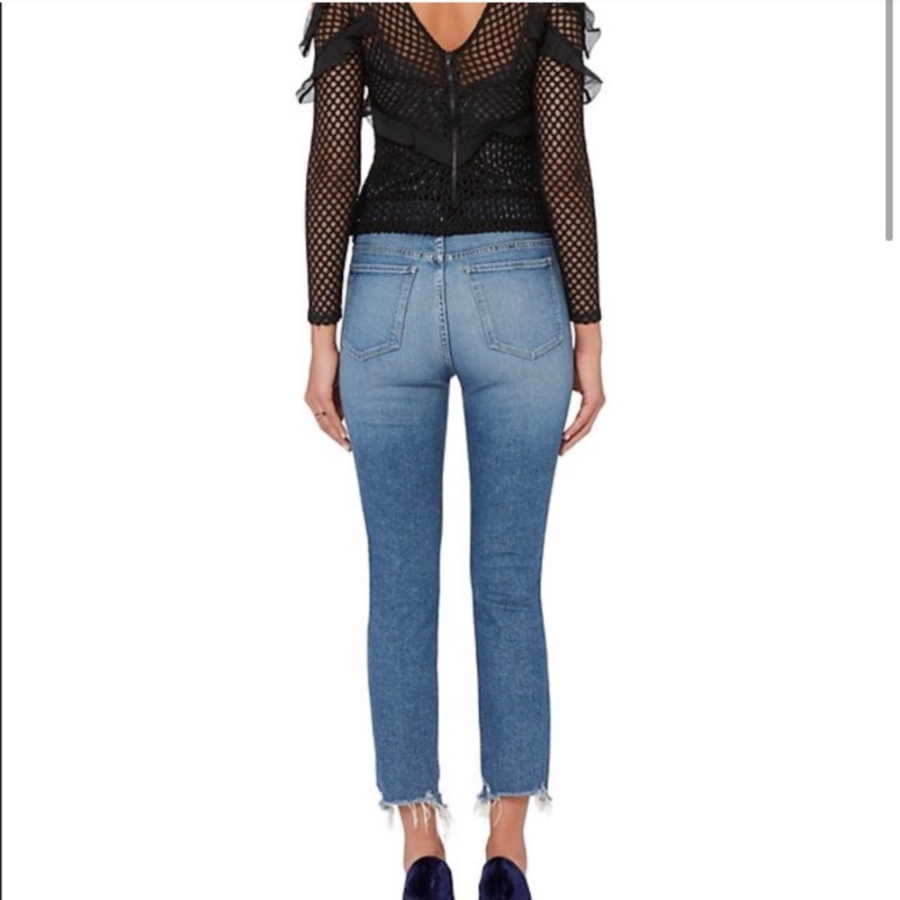 ✨NWOT✨ Self-Portrait Ruffled “Cold Shoulder” Top - Picture 3 of 4